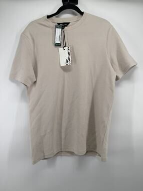 the commons ottonman stripe short sleeve crew top Men’s Size M NWT